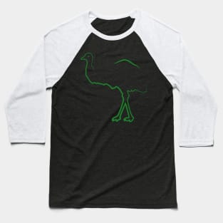 Animal design emu Baseball T-Shirt